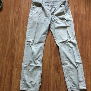 Men’s Levi 559 Khaki Jeans 32” waist, 32” length
